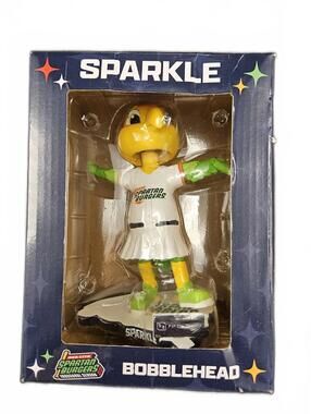 NIB Hub City Spartanburgers Sparkle Bobblehead – 2025 Inaugural Season MiLB
